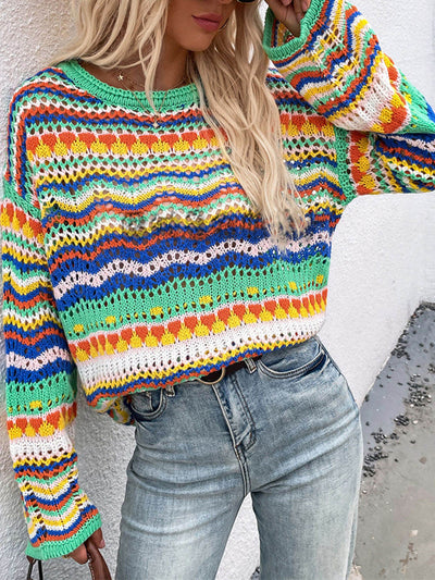 Langer Wochenendpullover