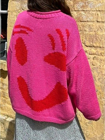 Fröhlicher Sonntag Wohlfühl-Strickpullover
