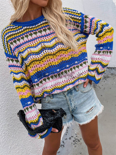 Langer Wochenendpullover