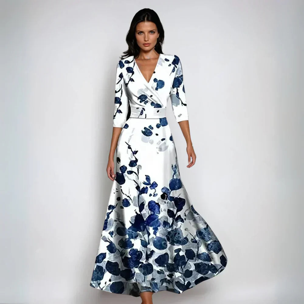 Chloe | Elegantes Blumen-Kleid