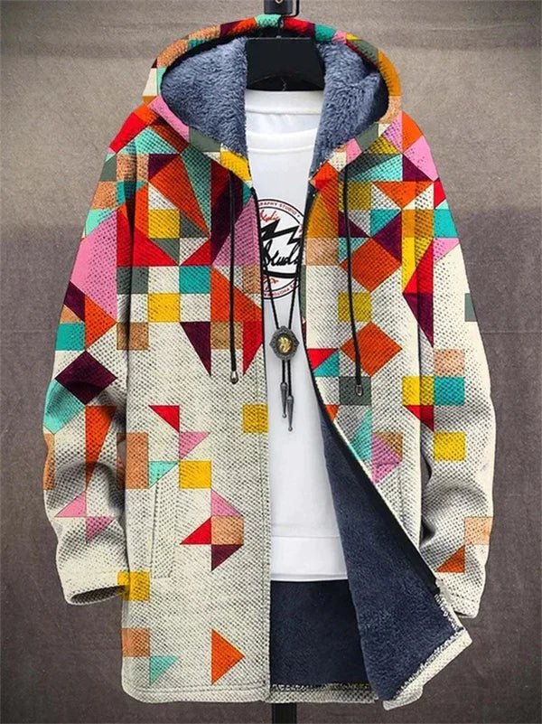 Maise™ | Luxuriöser Kunstdruck Cardigan
