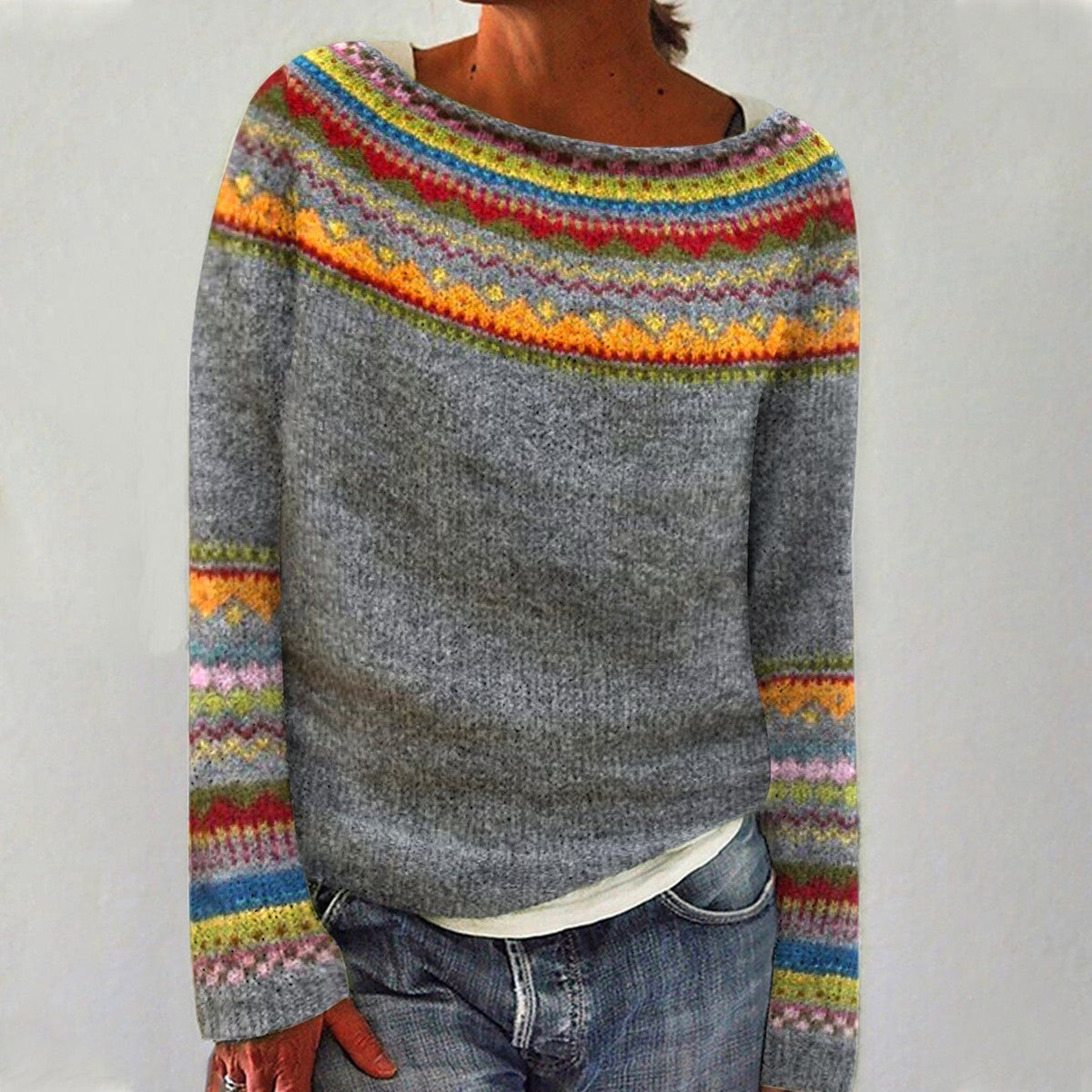 Nina | Vintage Strickpullover