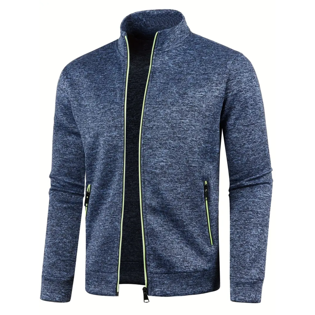 Henrik™ – Zeitloses Strickjacke mit Reißverschluss