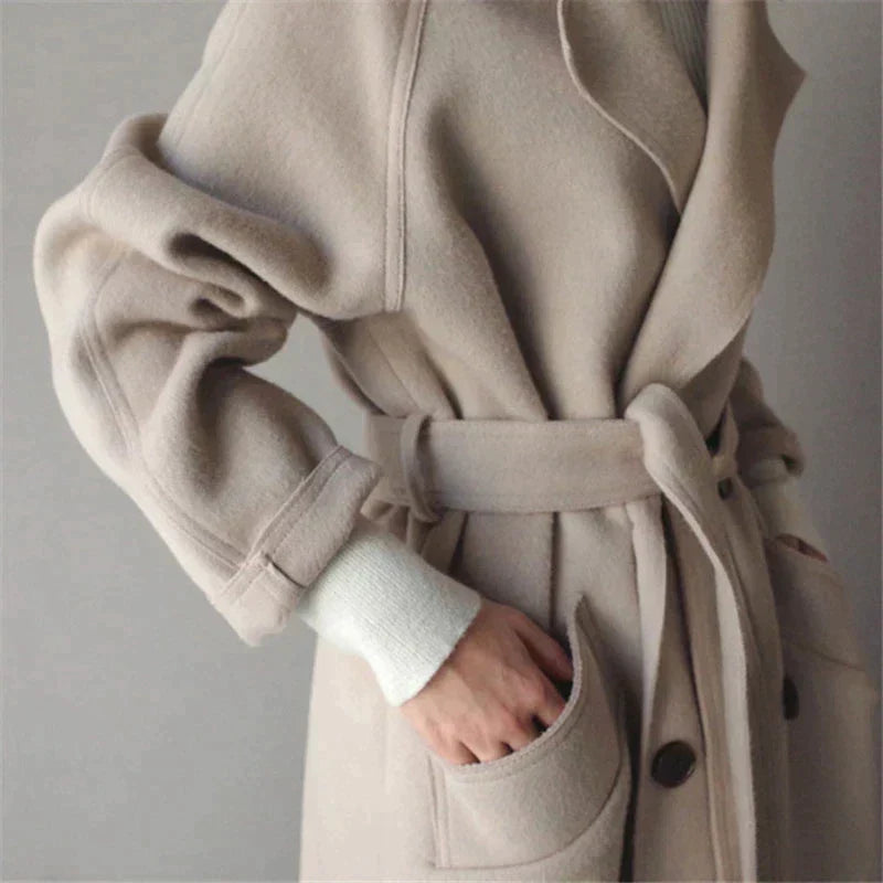 Elowen | Eleganter Langer Mantel