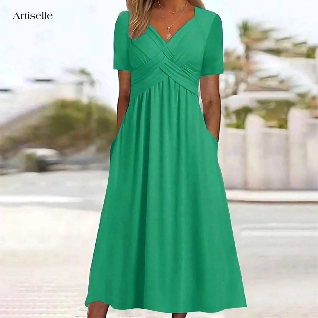 Alena - Elegantes Kleid mit Bauchbedeckung