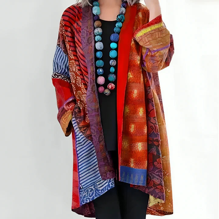 Sarah ™ | Damen Bohemian Print Kimono