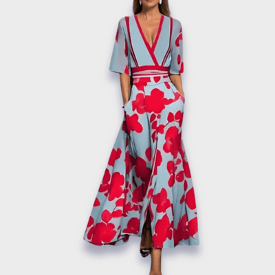 Chloe | Elegantes Blumen-Kleid