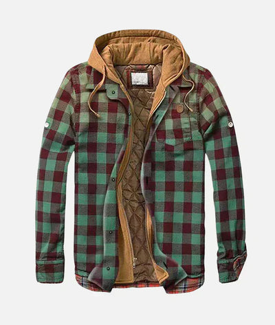 Andrea™ | Stylische Patchwork Karo Jacke