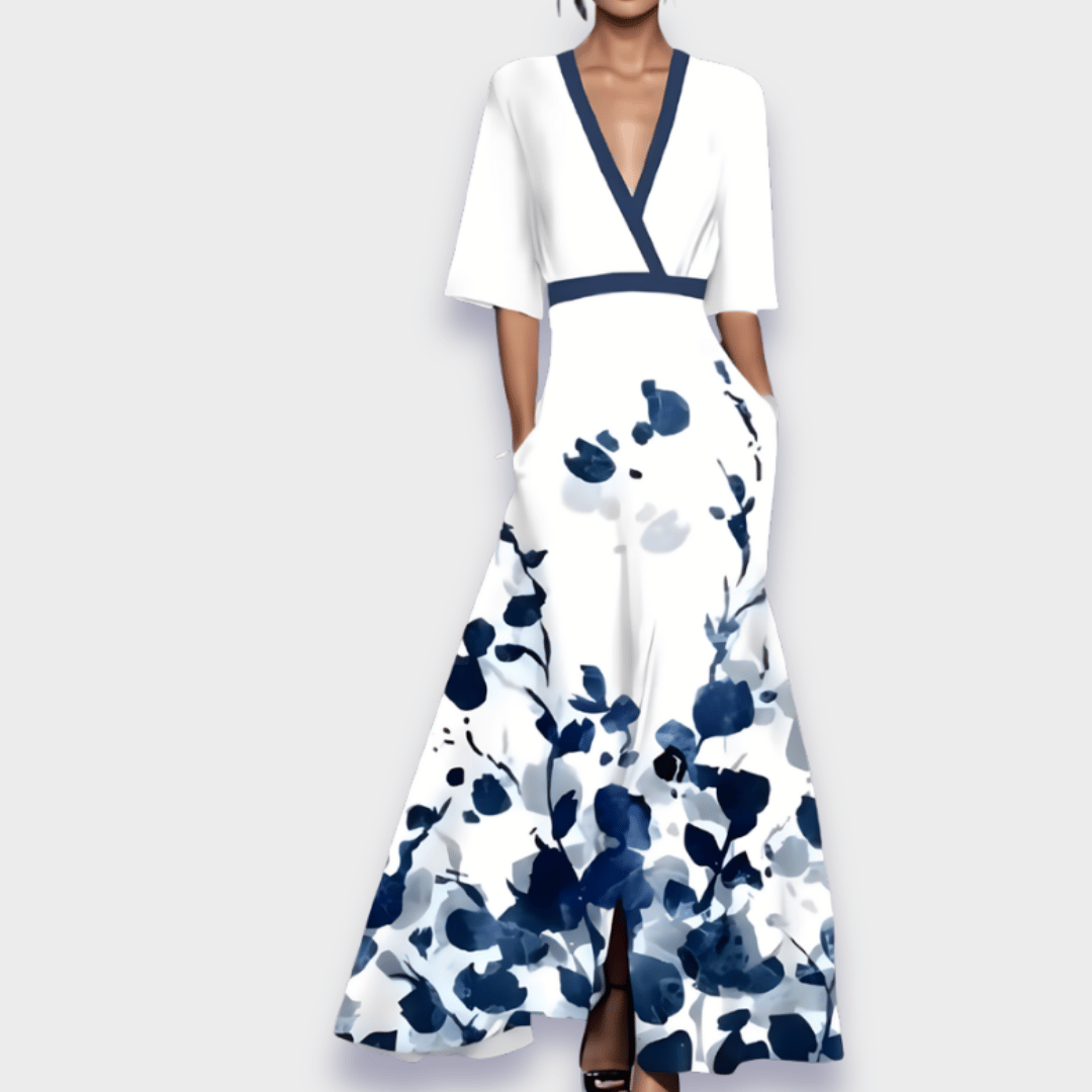 Chloe | Elegantes Blumen-Kleid