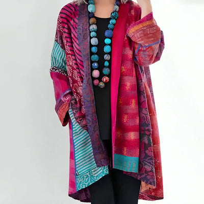 Sarah ™ | Damen Bohemian Print Kimono