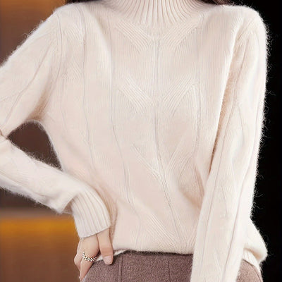 Karmen - Gemütlicher Retro-Strickpullover