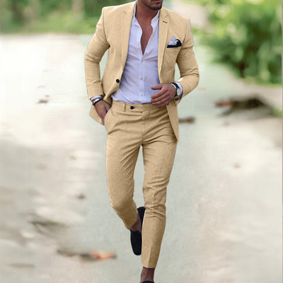 Ezra - Eleganter Anzug für Herren (Jacke + Hose)