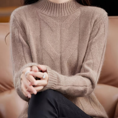 Karmen - Gemütlicher Retro-Strickpullover