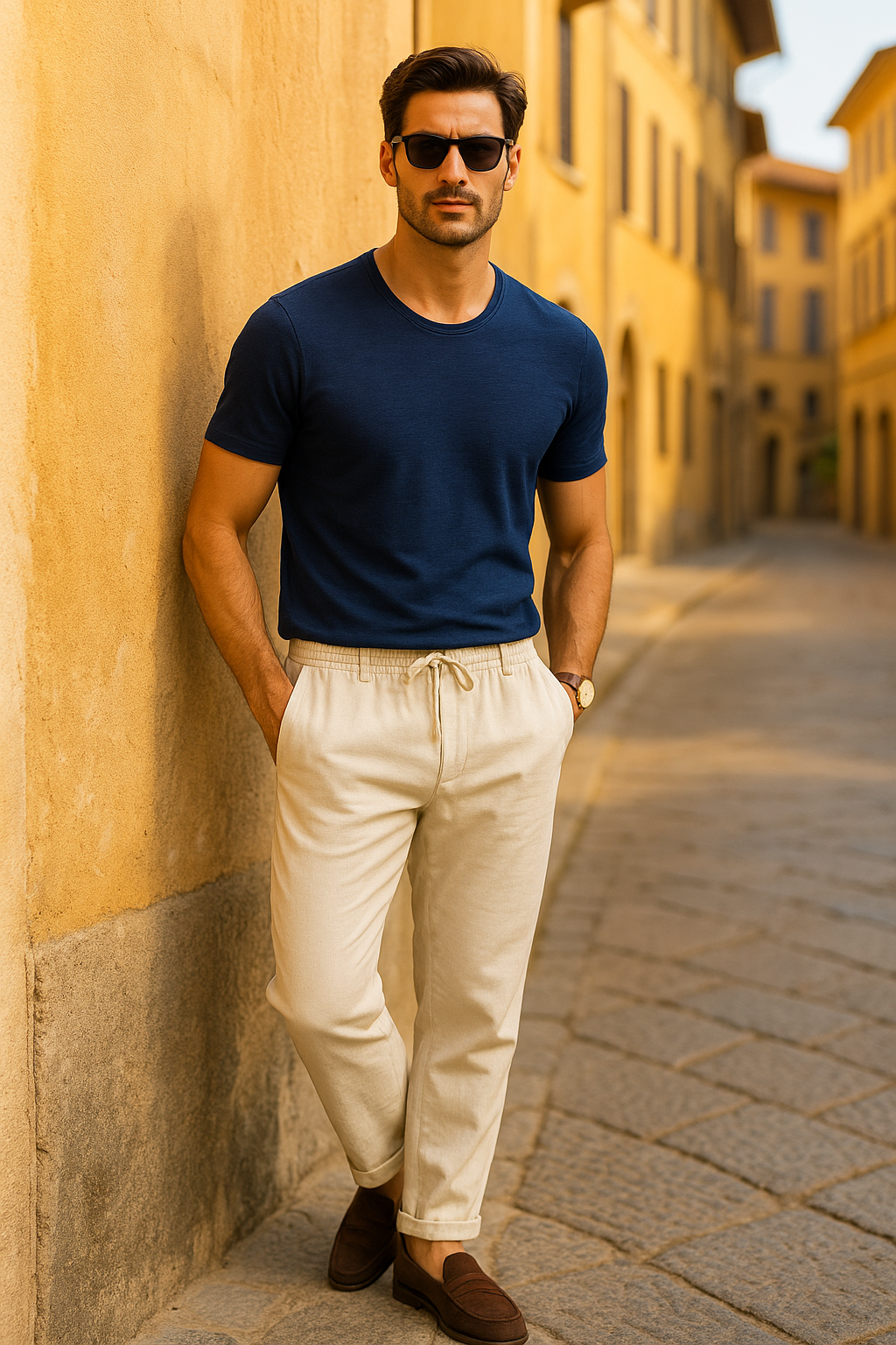 Gianni™ | Leinen & Komfort für den italienischen Sommer