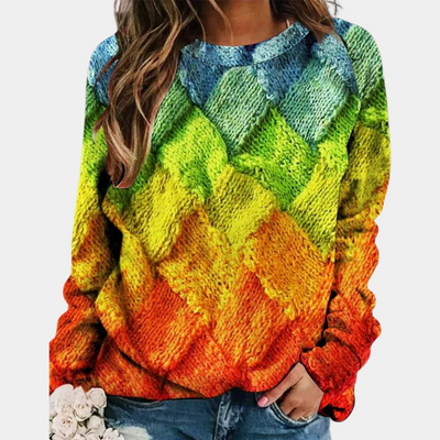 Sommer Strickpullover für Frauen