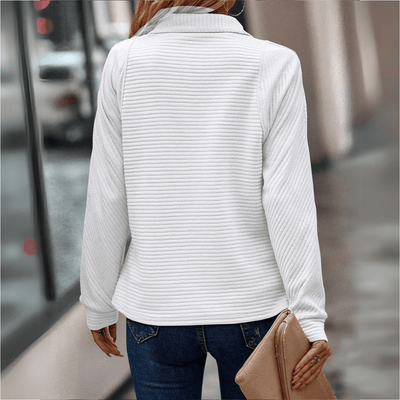 Jenica | Schicker Halb-Zip Pullover