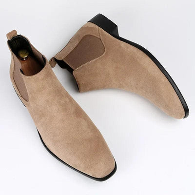 Elegante Chelsea Boots Beige für Stilbewusste 0