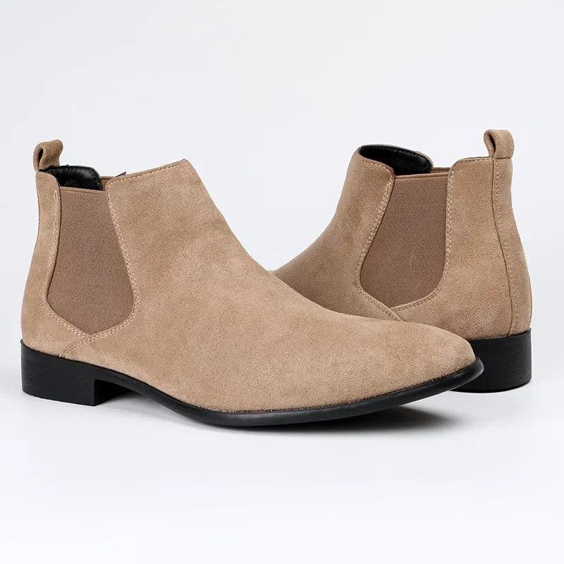 Elegante Chelsea Boots Beige für Stilbewusste 1