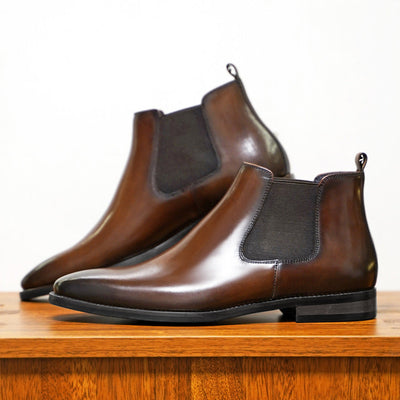 Elegante Chelsea Boots Braun für Stil und Komfort 1