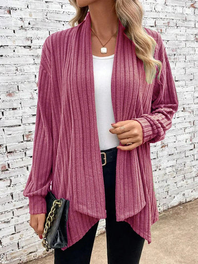 Leah™ - Rippstrick Drape Cardigan