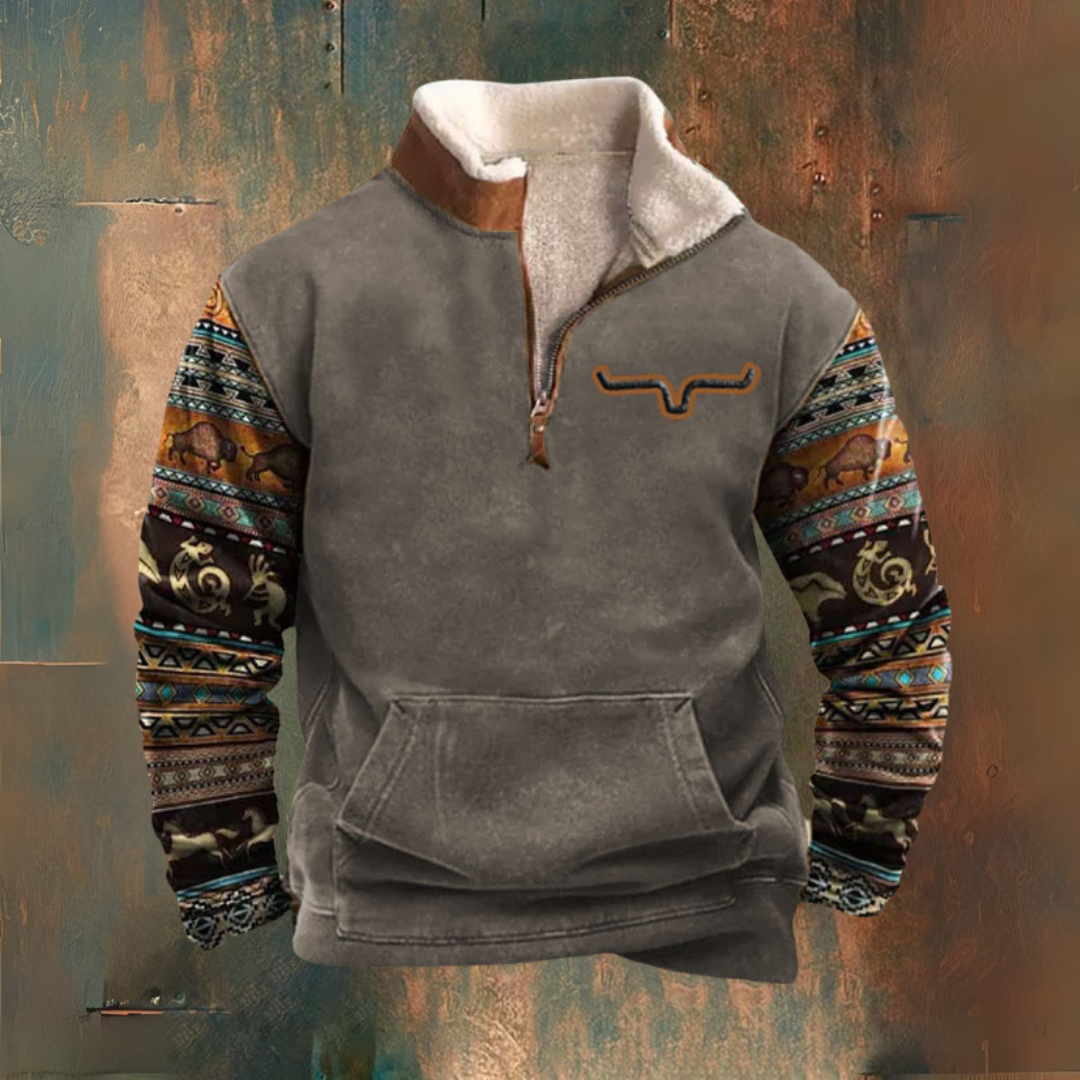 RODEO — Herbst-Winter Halbzip-Jacke