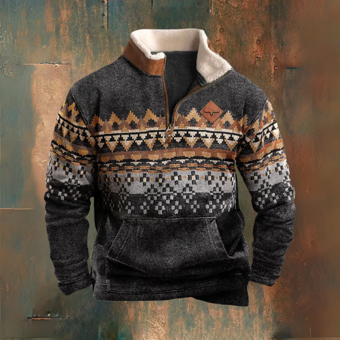 RODEO — Herbst-Winter Halbzip-Jacke