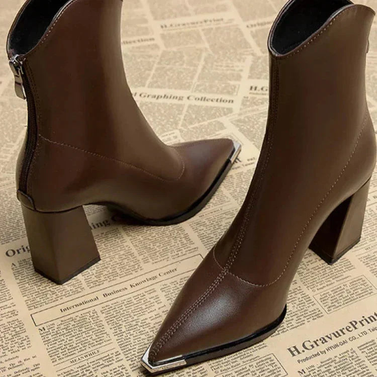 Lexi™ | Bequemer Leder-Stiefelette für Frauen