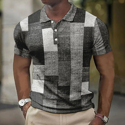 Detlef™ | Bedrucktes stilvolles Poloshirt in mehreren Farben