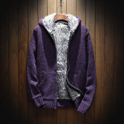 Luke | Stylischer Kapuzen-Cardigan