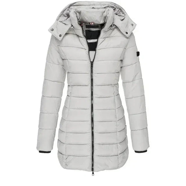 Lara – Lange Daunenjacke