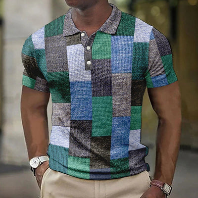 Detlef™ | Bedrucktes stilvolles Poloshirt in mehreren Farben