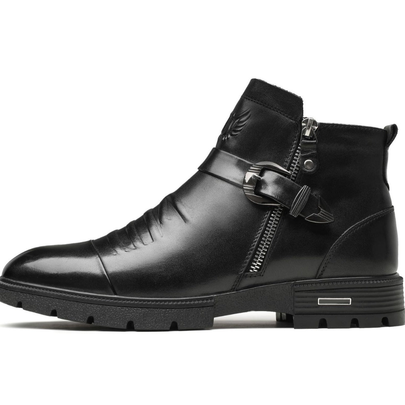 Schwarze Herren Stiefel für Elegante Anlässe 1