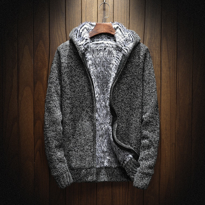 Luke | Stylischer Kapuzen-Cardigan