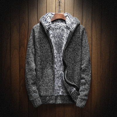 Luke | Stylischer Kapuzen-Cardigan