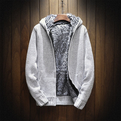 Luke | Stylischer Kapuzen-Cardigan