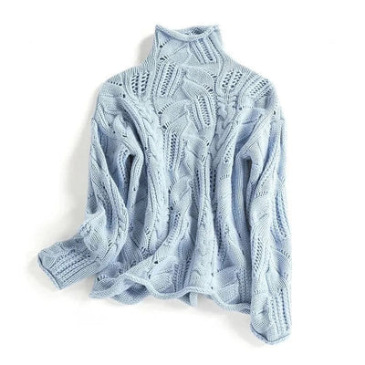 Maria - Eleganter Rollkragenpullover