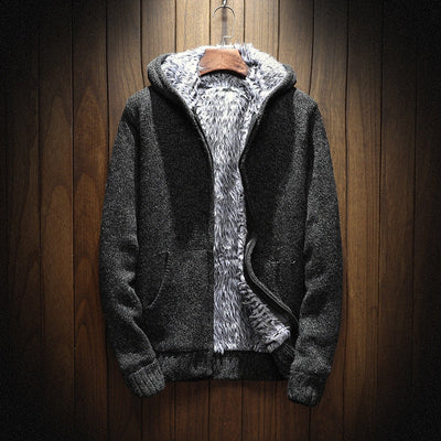 Luke | Stylischer Kapuzen-Cardigan