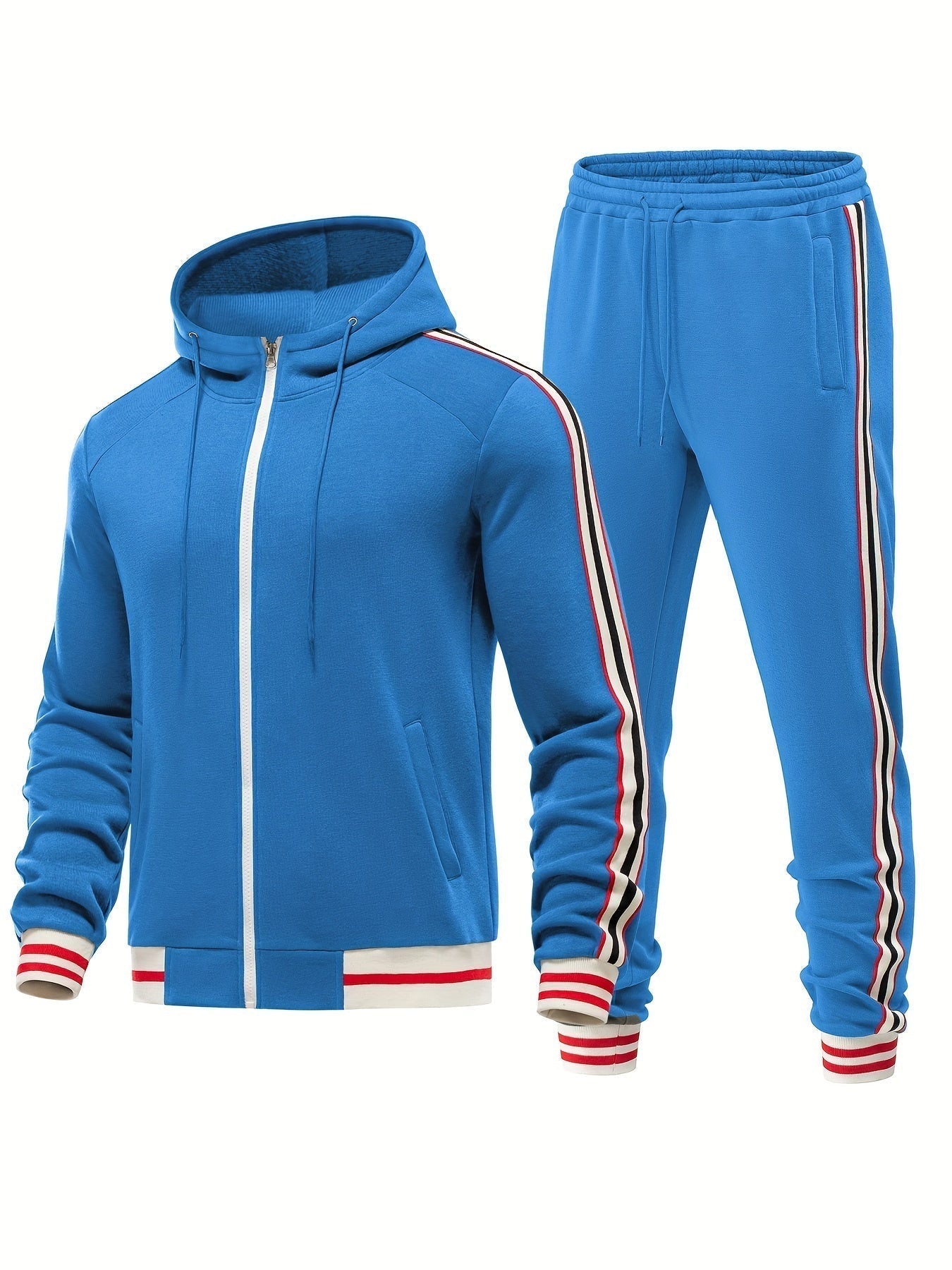 Stylischer Trainingsanzug mit Modernem Streifenlook 8
