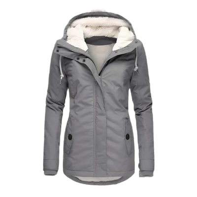 Wasserdichte Winterjacke mit praktischer Kapuze 1