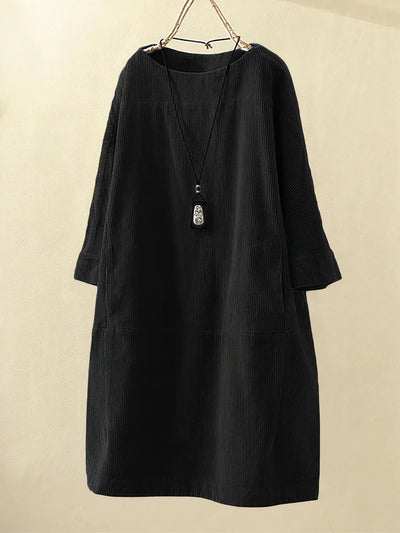 Anna | Corduroy Tunika Kleid