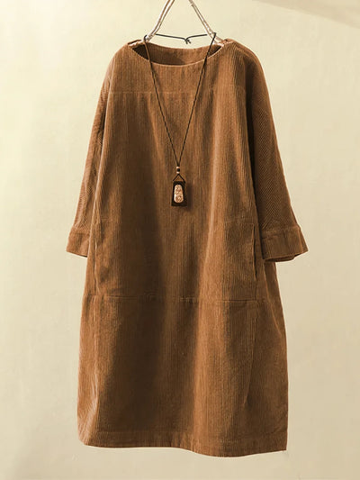 Anna | Corduroy Tunika Kleid