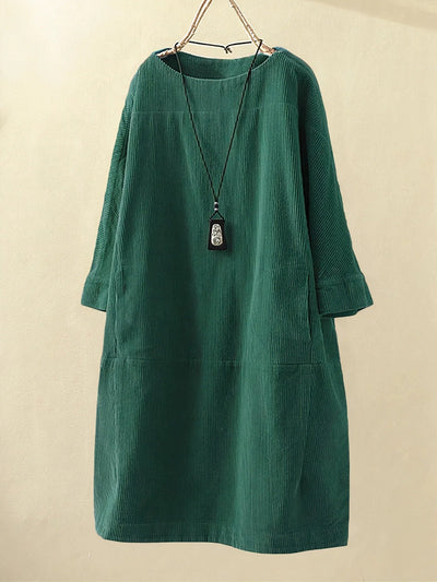 Anna | Corduroy Tunika Kleid