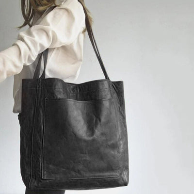 Lexi | Geräumige Leder-Tote-Tasche
