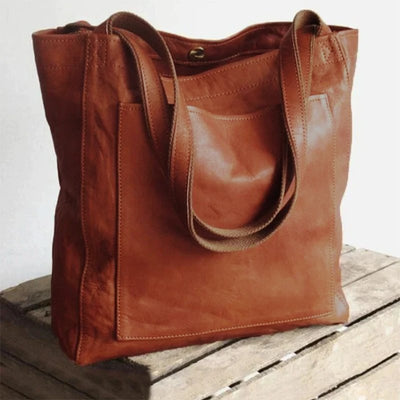 Lexi | Geräumige Leder-Tote-Tasche