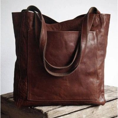 Lexi | Geräumige Leder-Tote-Tasche