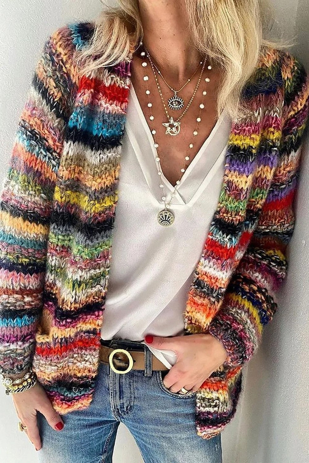 Crissy™-Lässiger Cardigan