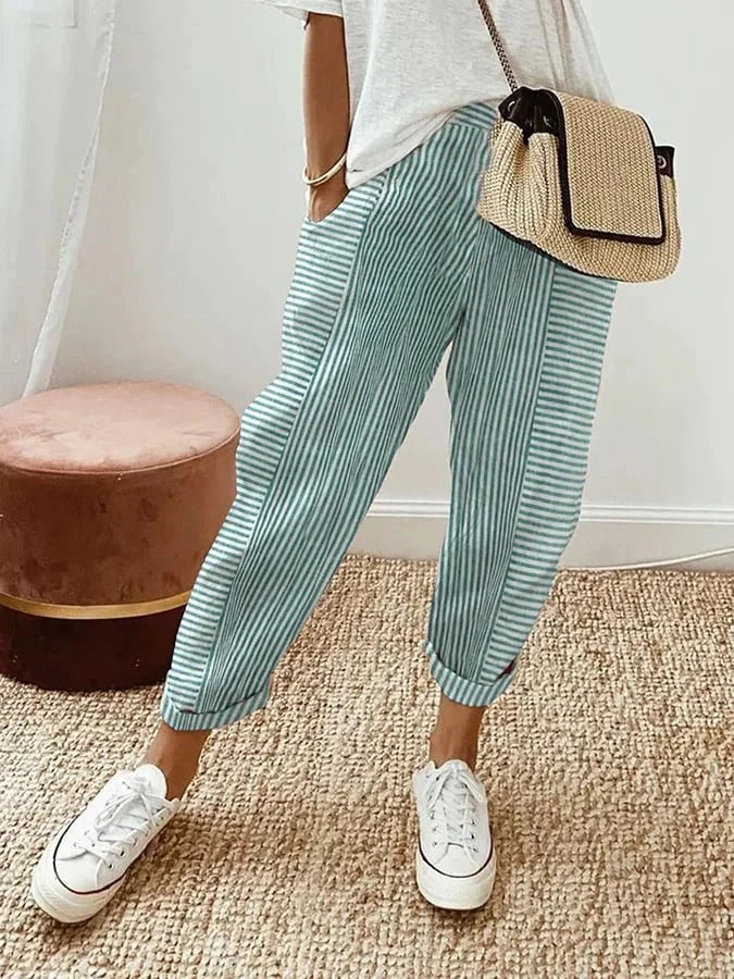 Lily - Gestreifte Lily-Hosen