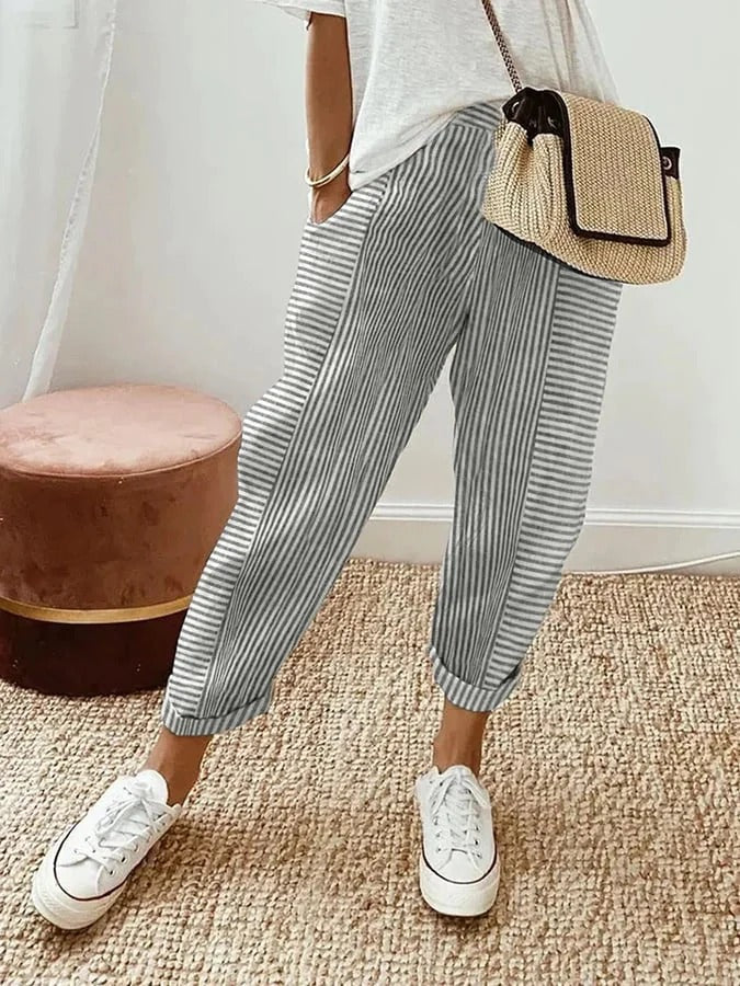 Lily - Gestreifte Lily-Hosen