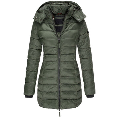 Lara – Lange Daunenjacke
