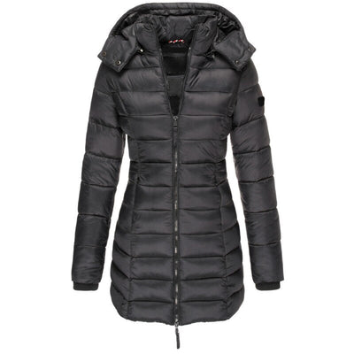Lara – Lange Daunenjacke